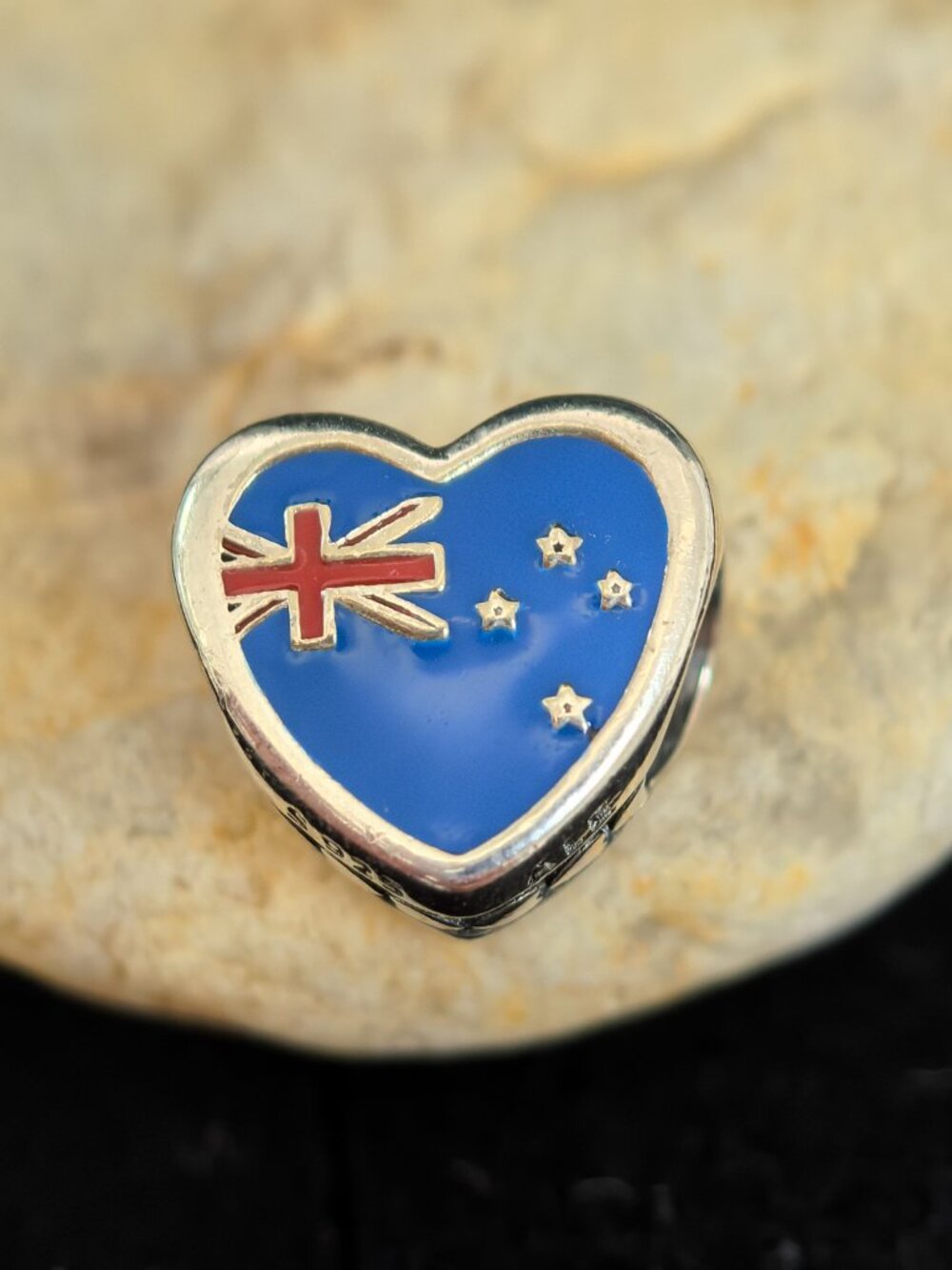 Pandora New Zealand Exclusive Travel Heart Charm Pendant, S925 Silver (Women's)